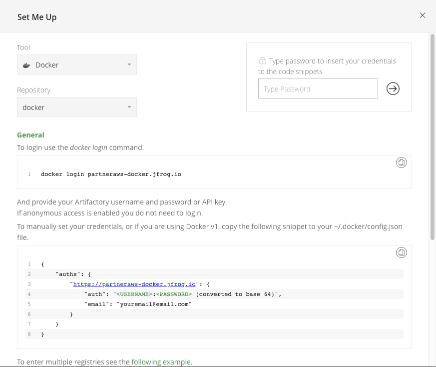 Set up Your Docker Registry