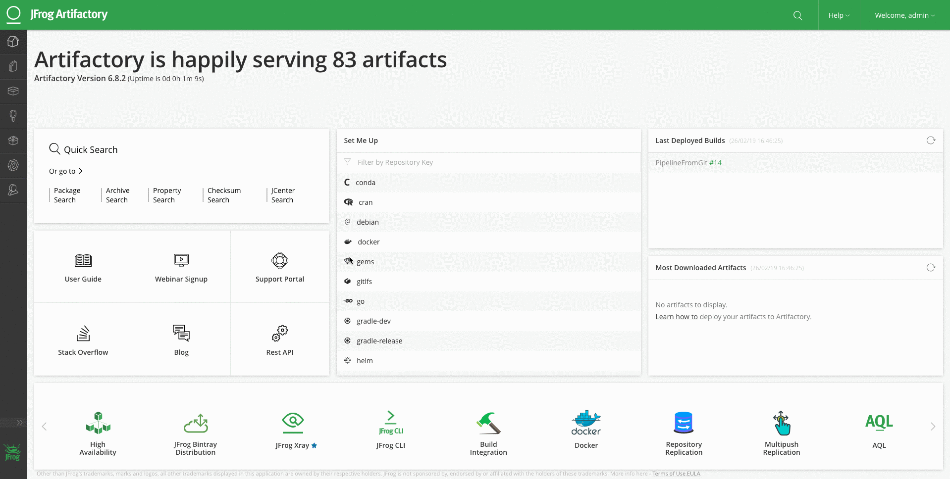 JFrog Support Bundle
