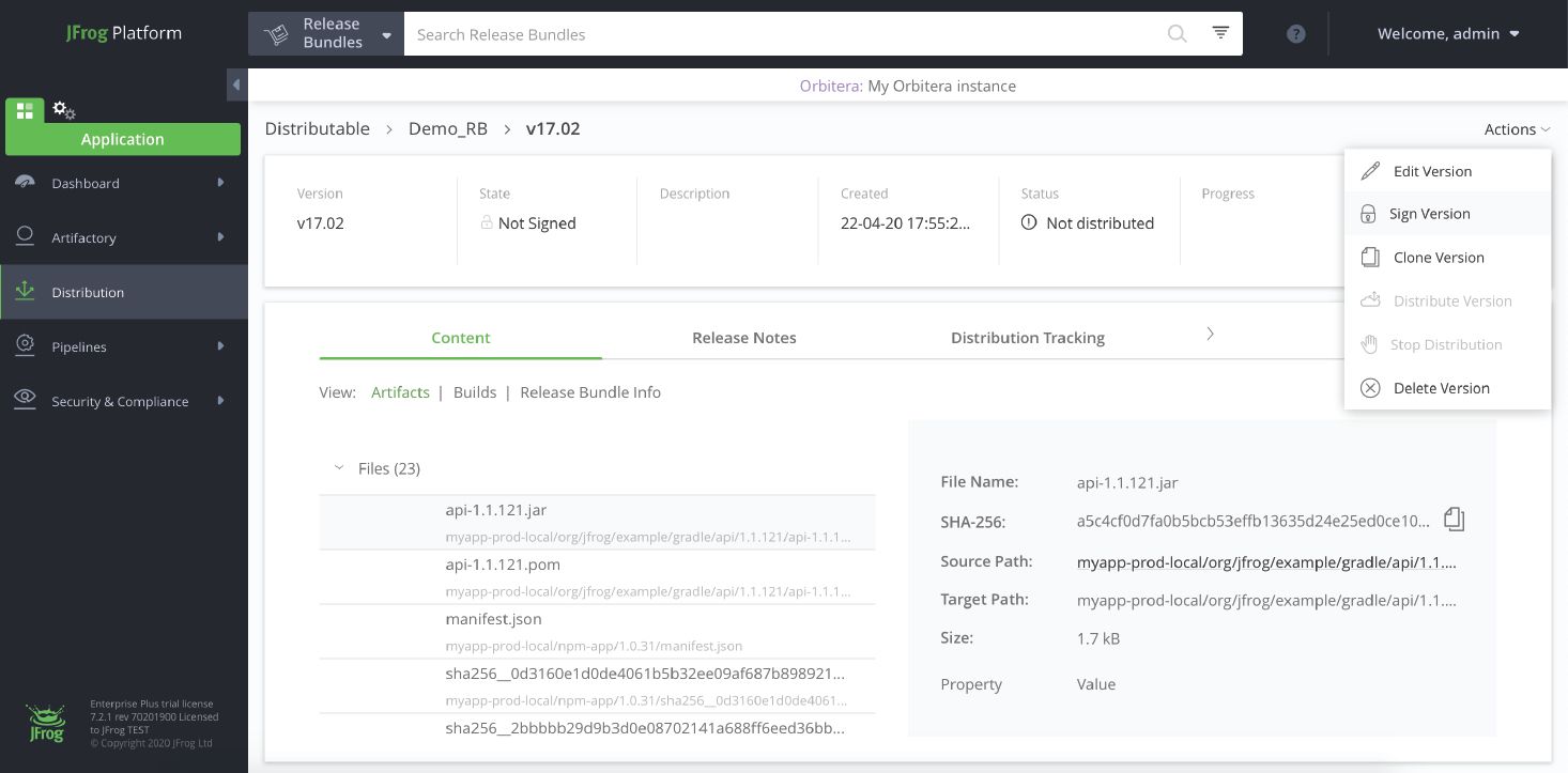 Bundle multiple package types