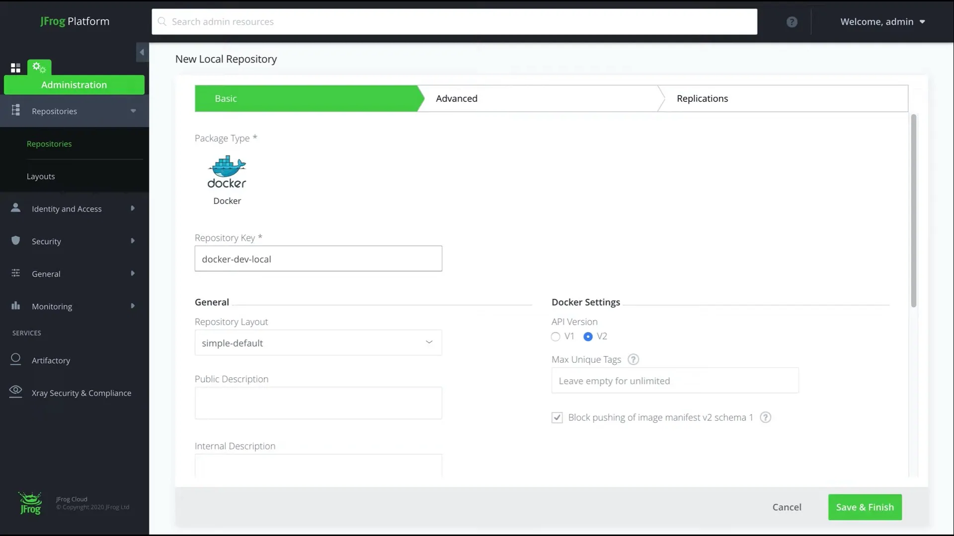 Add local Docker repository