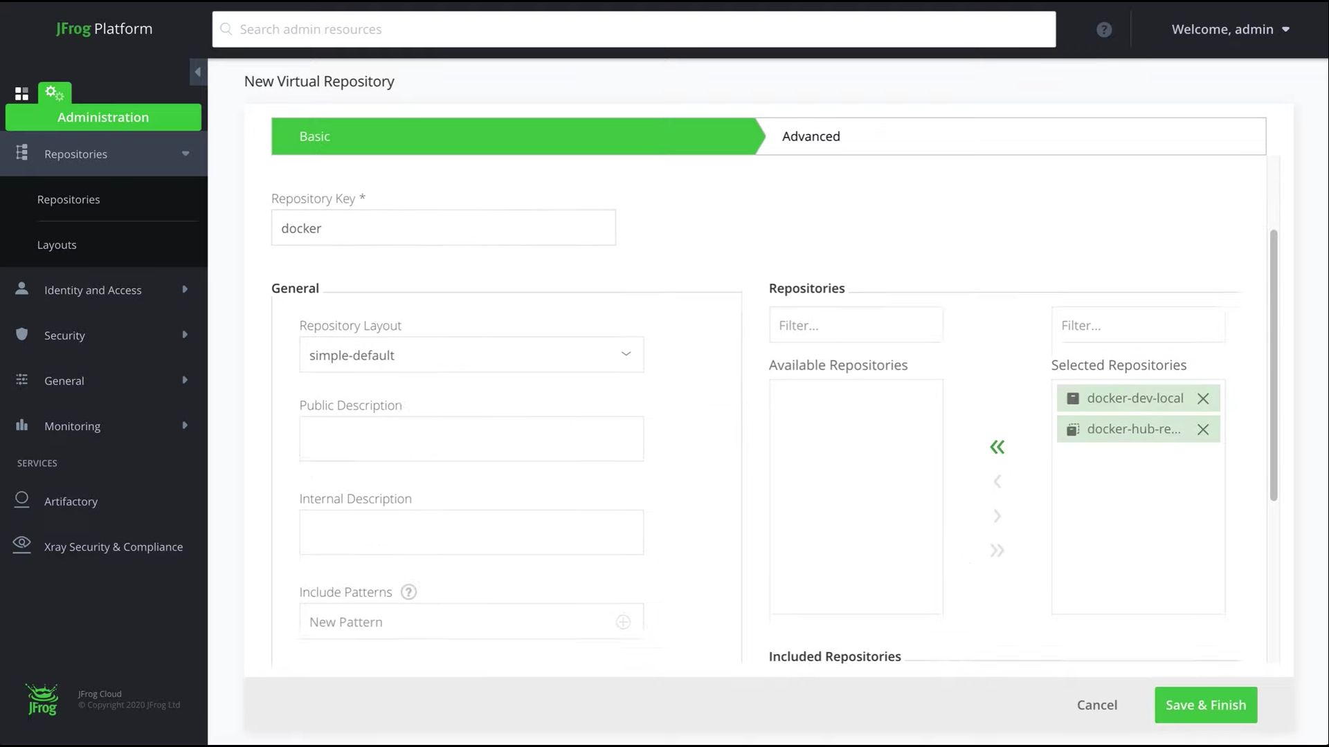 Add virtual Docker repository