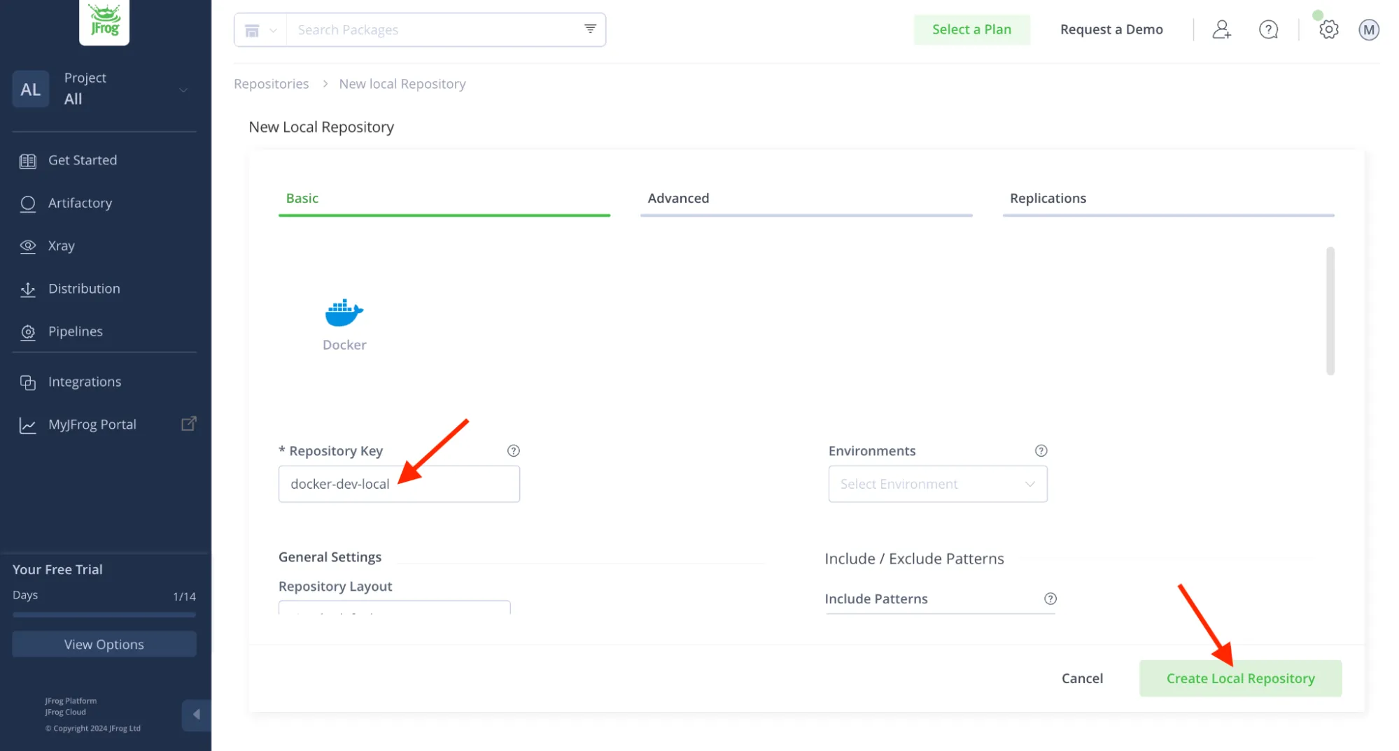 Step 3 - Add remote Docker repository
