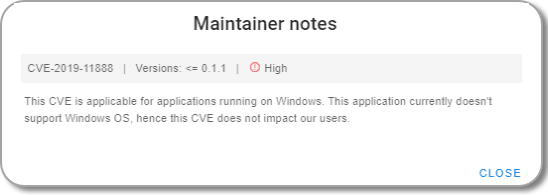 Helm chart maintainer notes