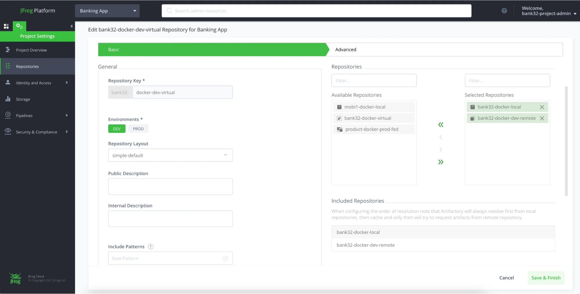 Virtual Repositories