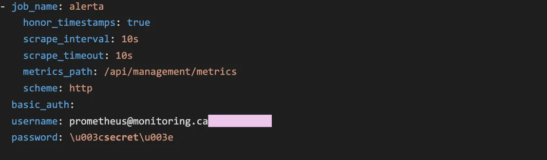 Prometheus code block