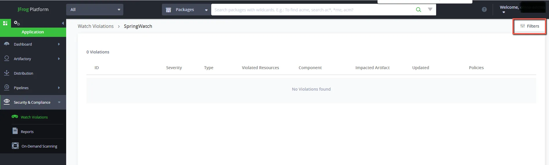 Updating existing springshell watch