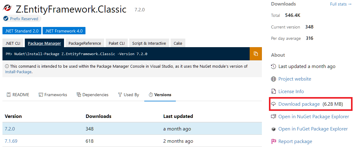 Z EntityFramework Classic
