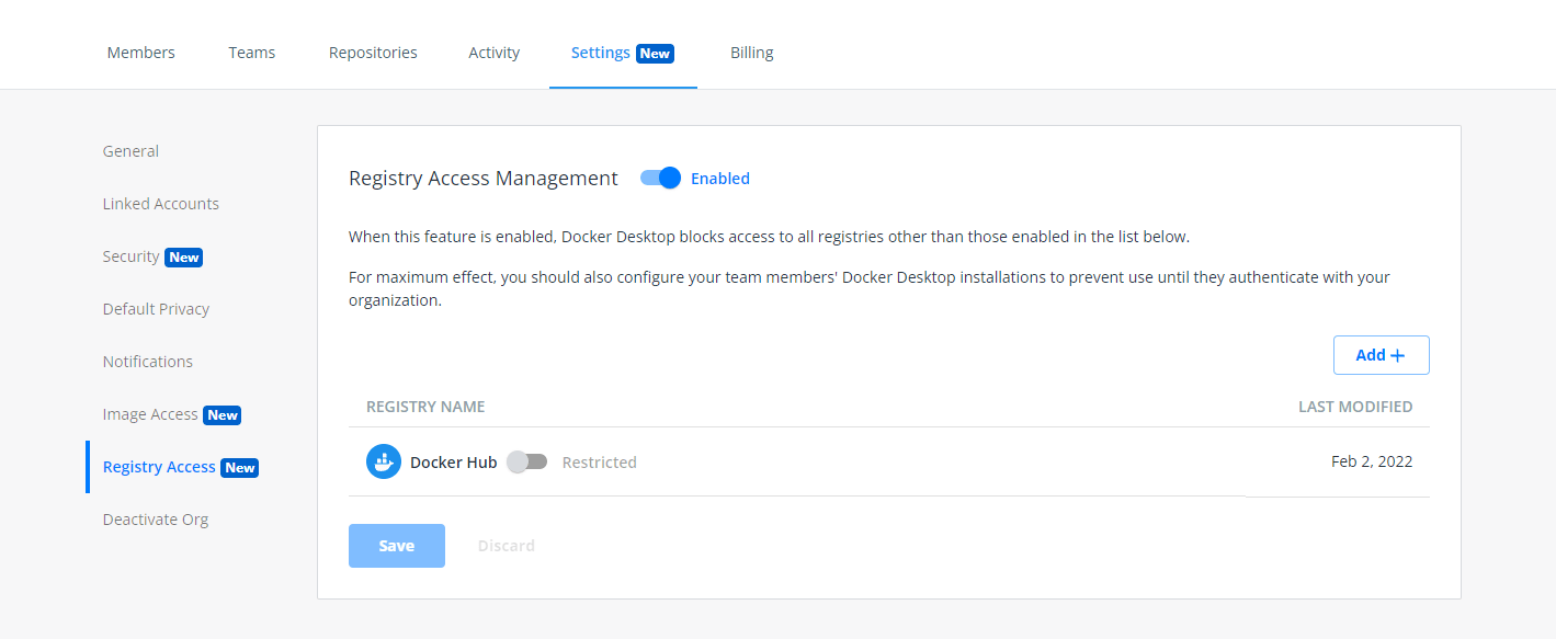 Register access management