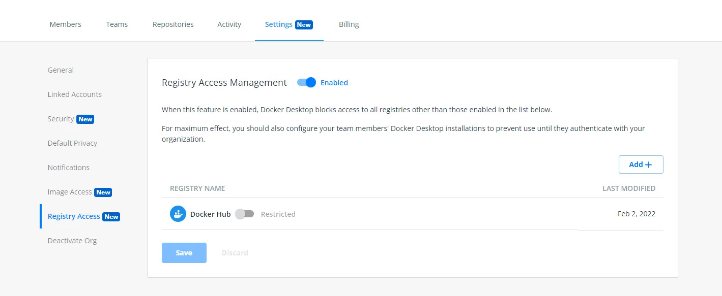 Register access management
