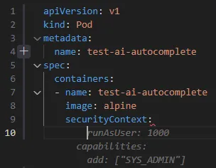 Generating Configuration File - AI Tool Suggestion