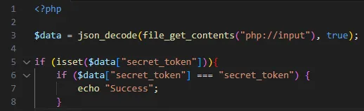 Proper Implementation - Comparing Secret Tokens