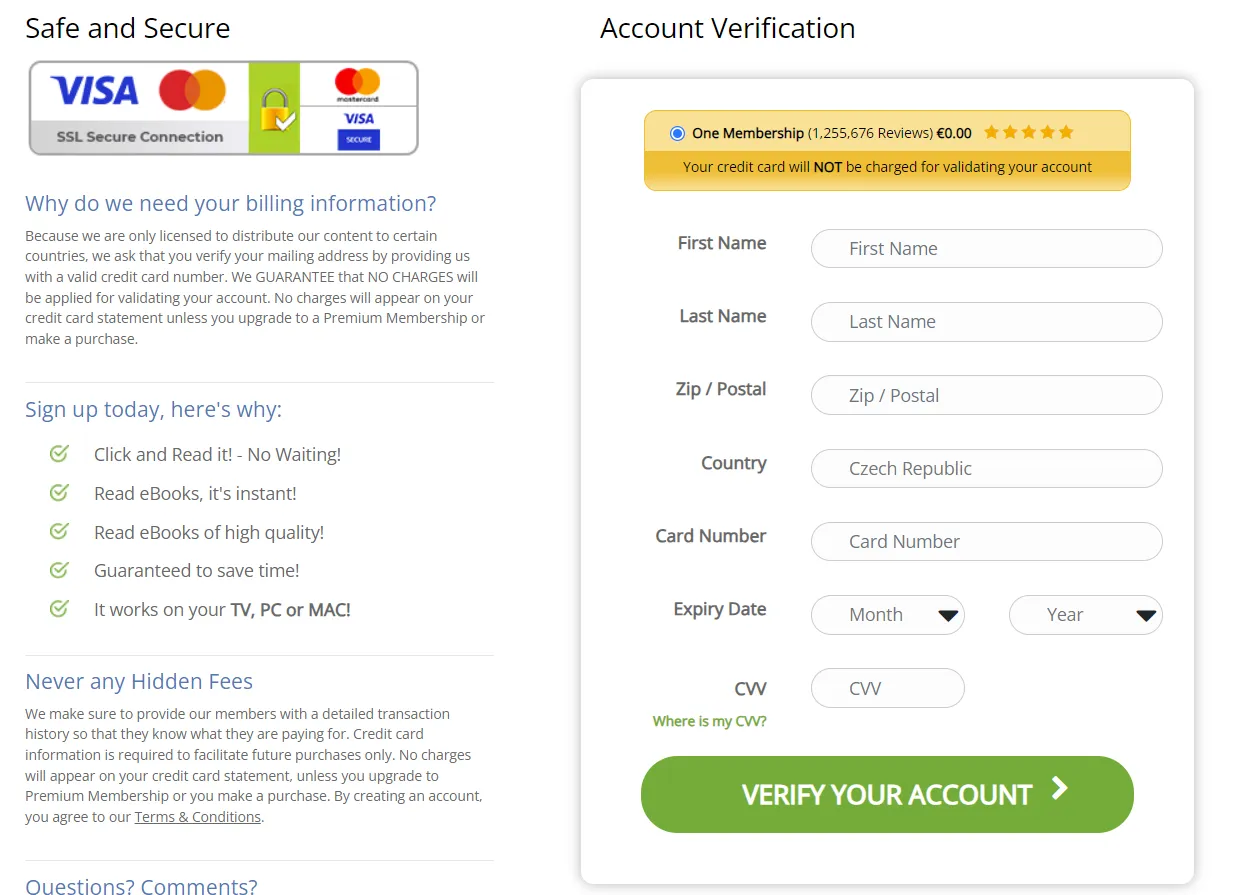 Some phishing sites from the campaign