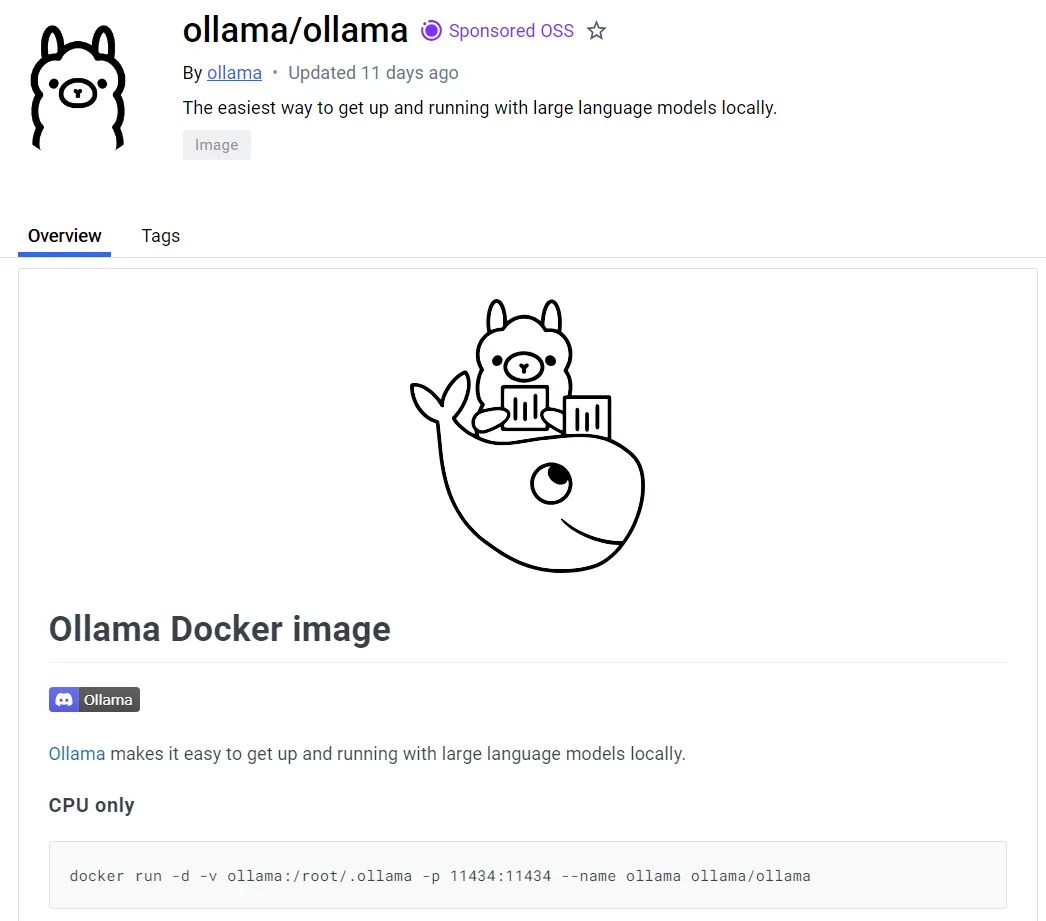 Example of a Legitimate Repository’s Documentation