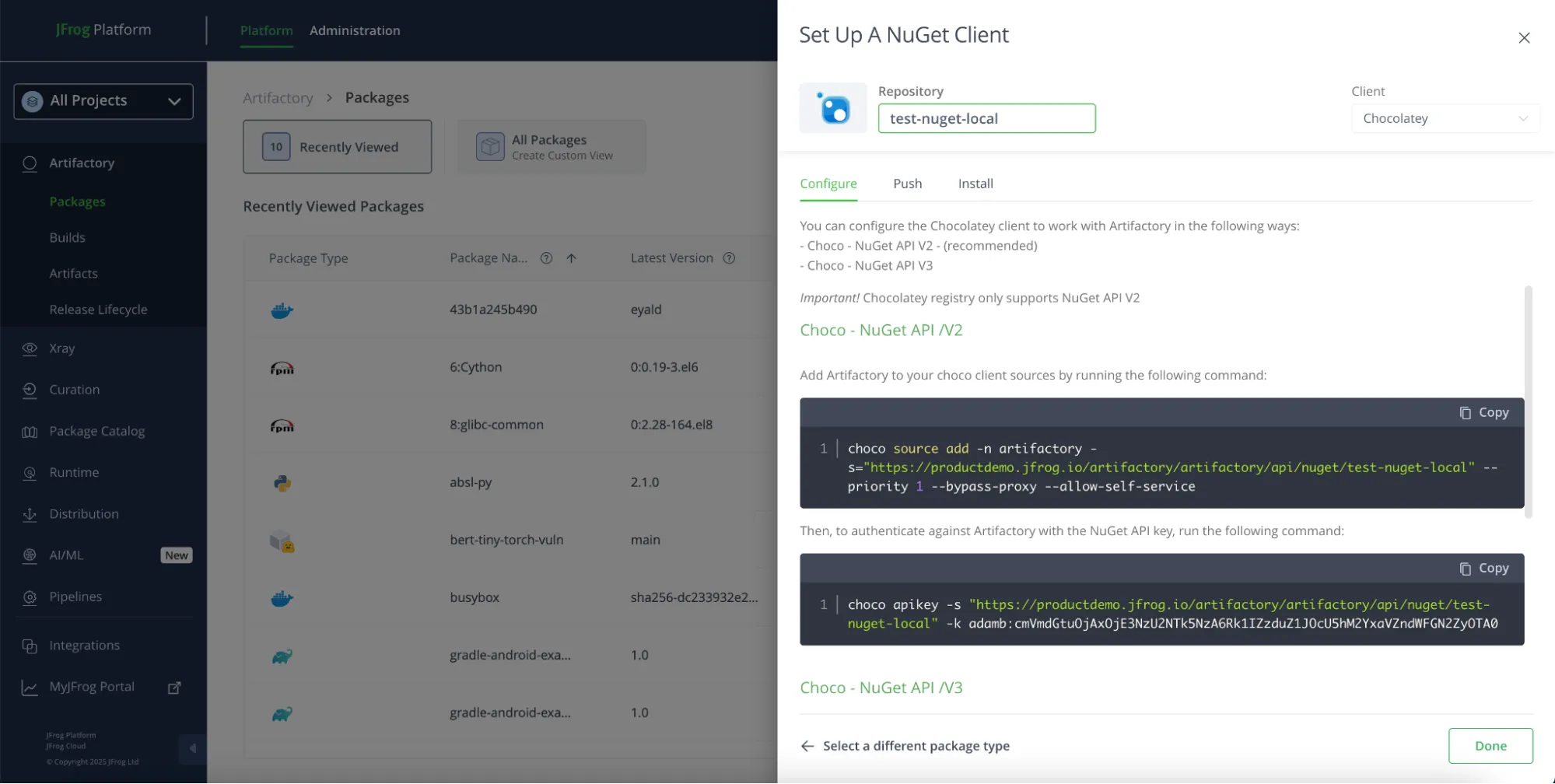 Introducing Support for Chocolatey and PowerShell Packages | JFrog