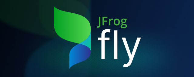 "JFrog fly" logo