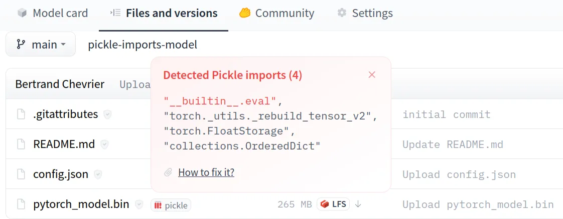 JFrog Alert for 3 x PickleScan Zero-Days - image11
