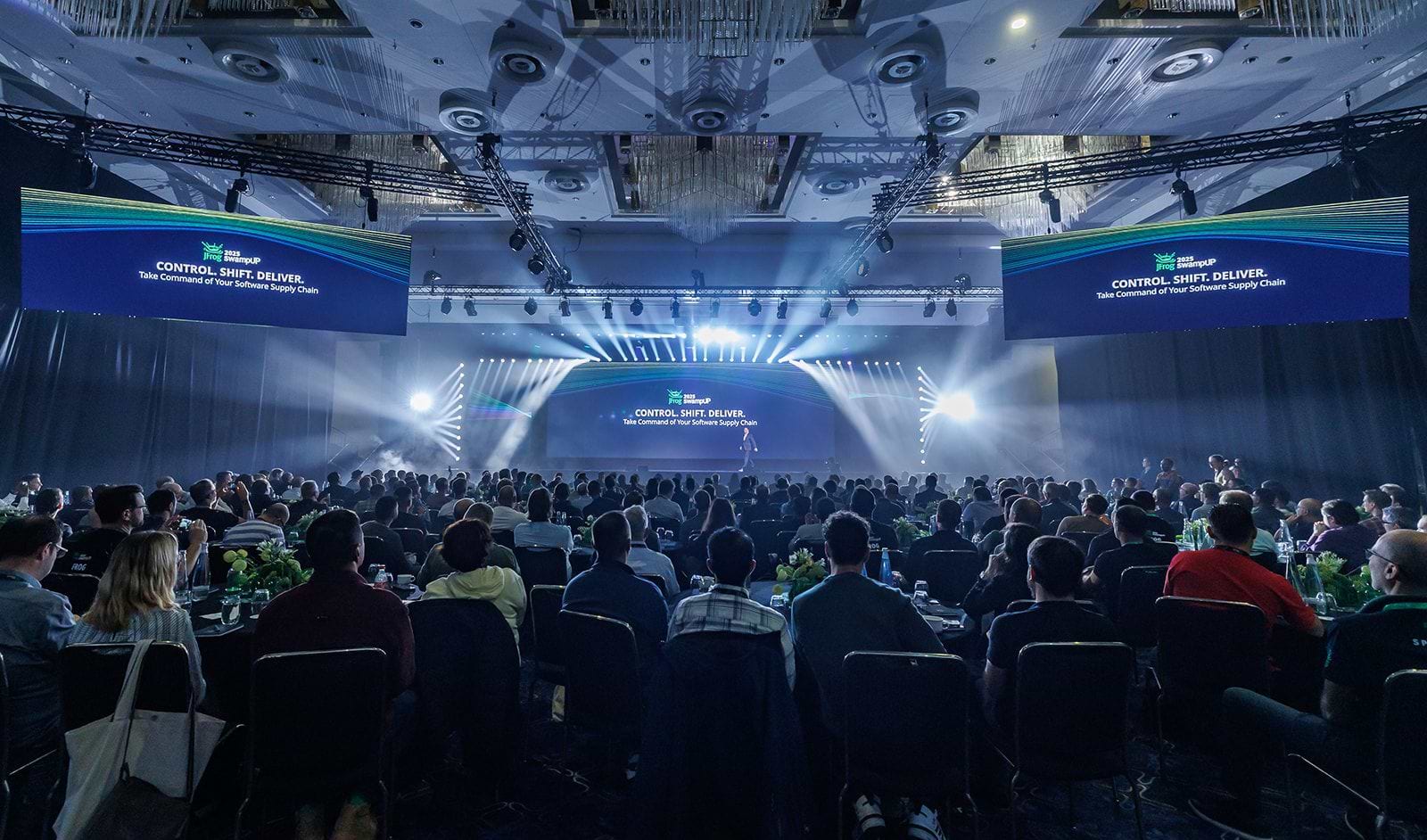JFrog Berlin 2025 stage