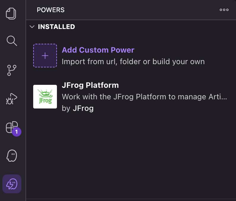 JFrog for Kiro - image5