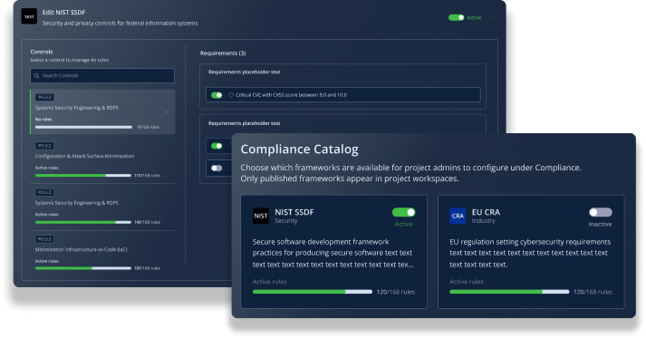 CRA and NIST SSDF Compliance, Engineered Into Your Pipeline