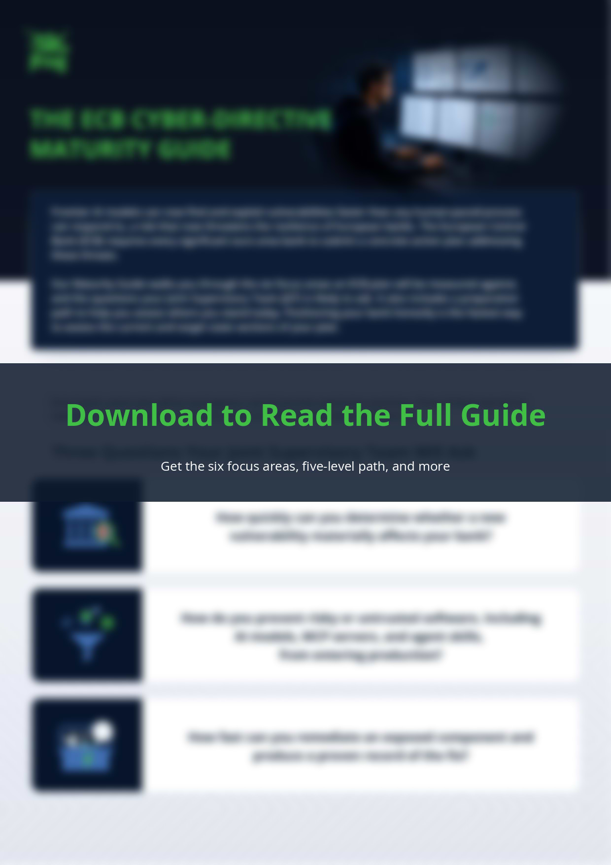 ECB cyber directive ebook screenshot