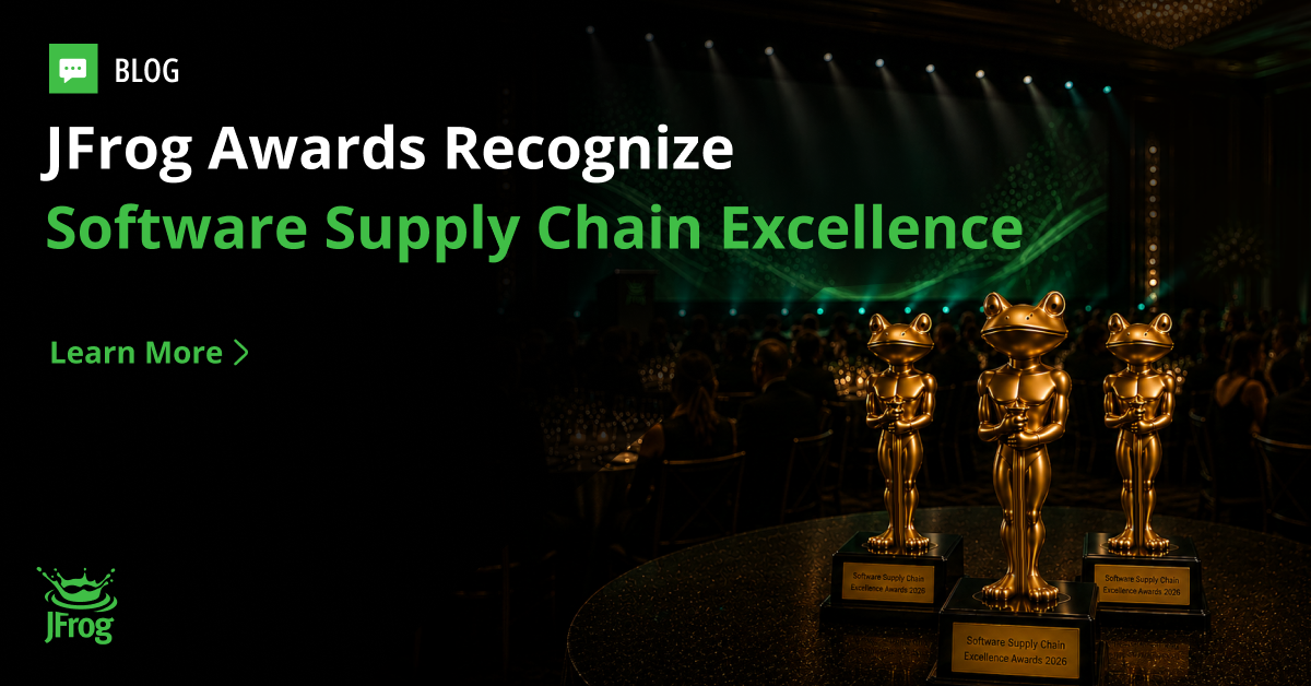 JFrog Names Nine Global Winners for Inaugural Software Supply Chain Excellence Awards