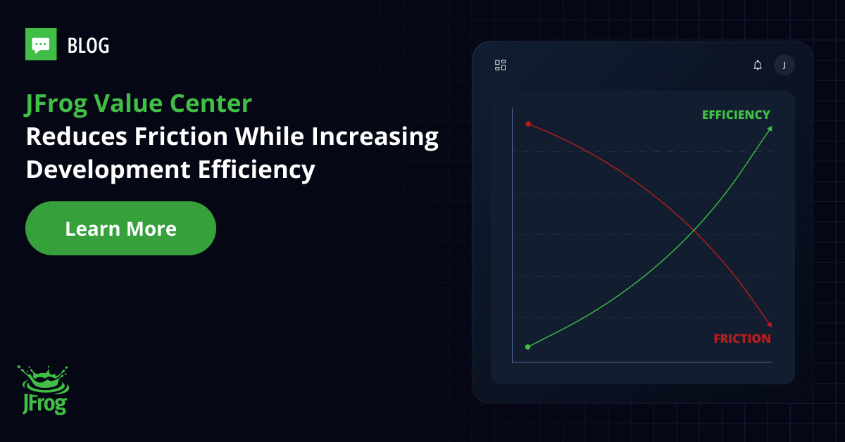 JFrog Business Value Center: отпразднуйте окупаемость (ROI) вашей цепочки поставок ПО