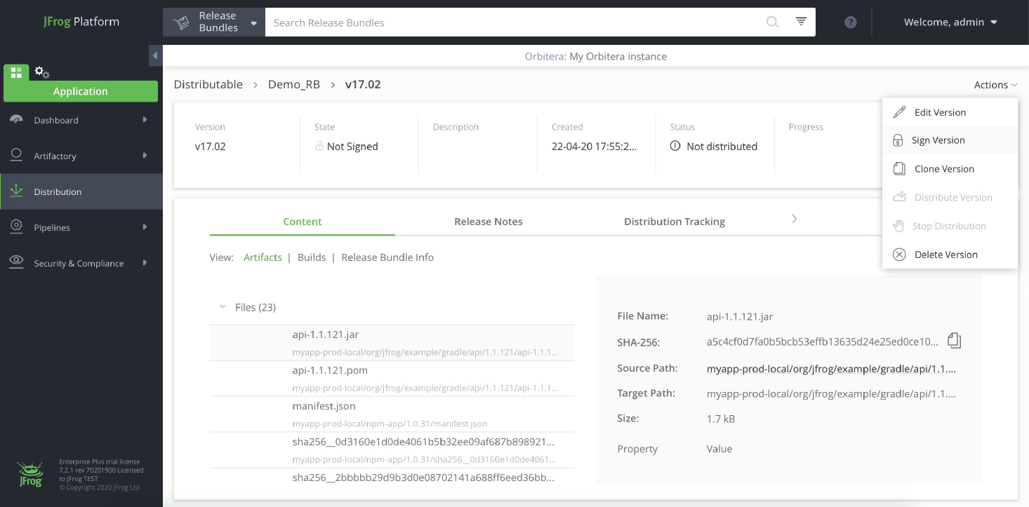 Bundle multiple package types
