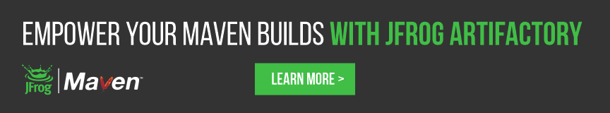 Empower your maven builds with JFrog's Artifactory DevOps tool