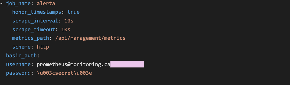 Prometheus code block