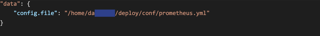 Prometheus code block