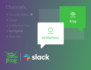 JFrog ArtifactoryとJFrog Xrayクラウド版JFrog Slackアプリ