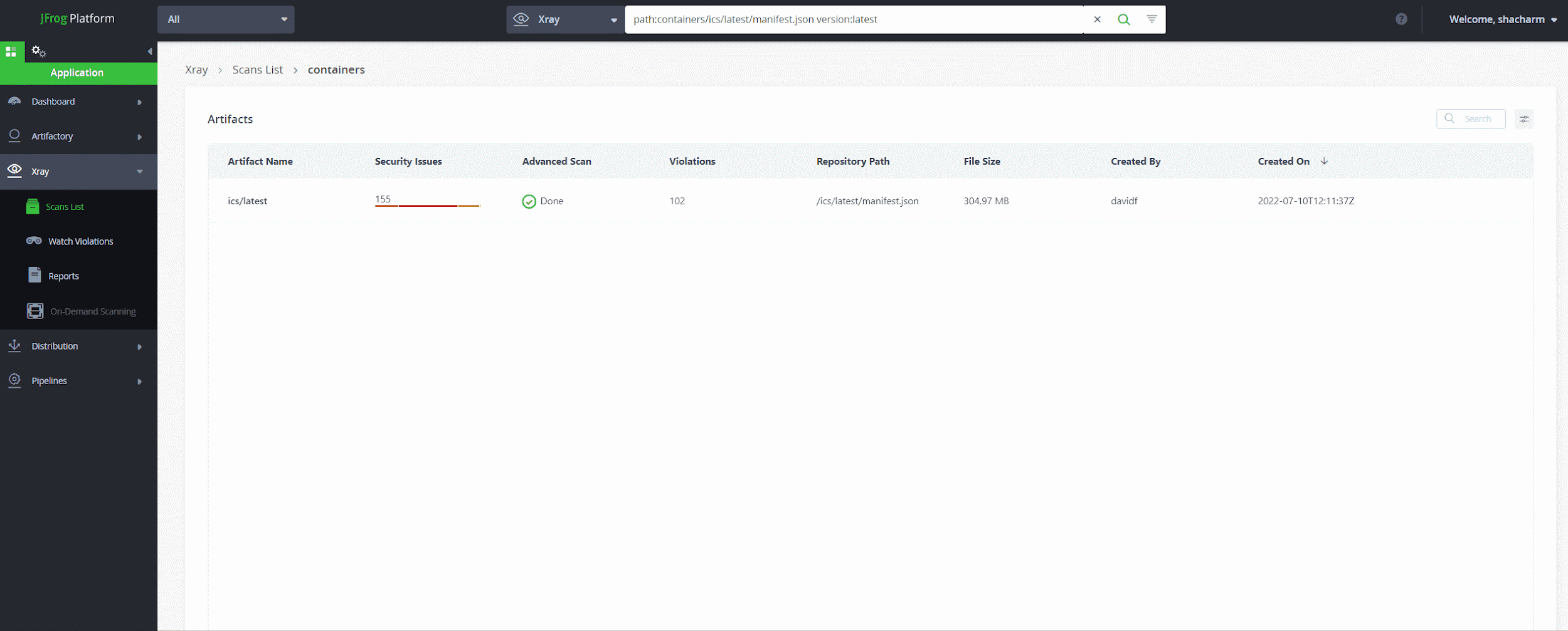 JFrog Advanced Security - Secrets Detection