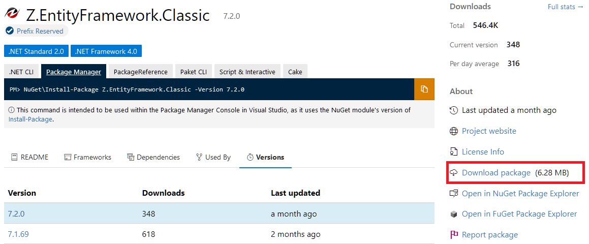 Z EntityFramework Classic