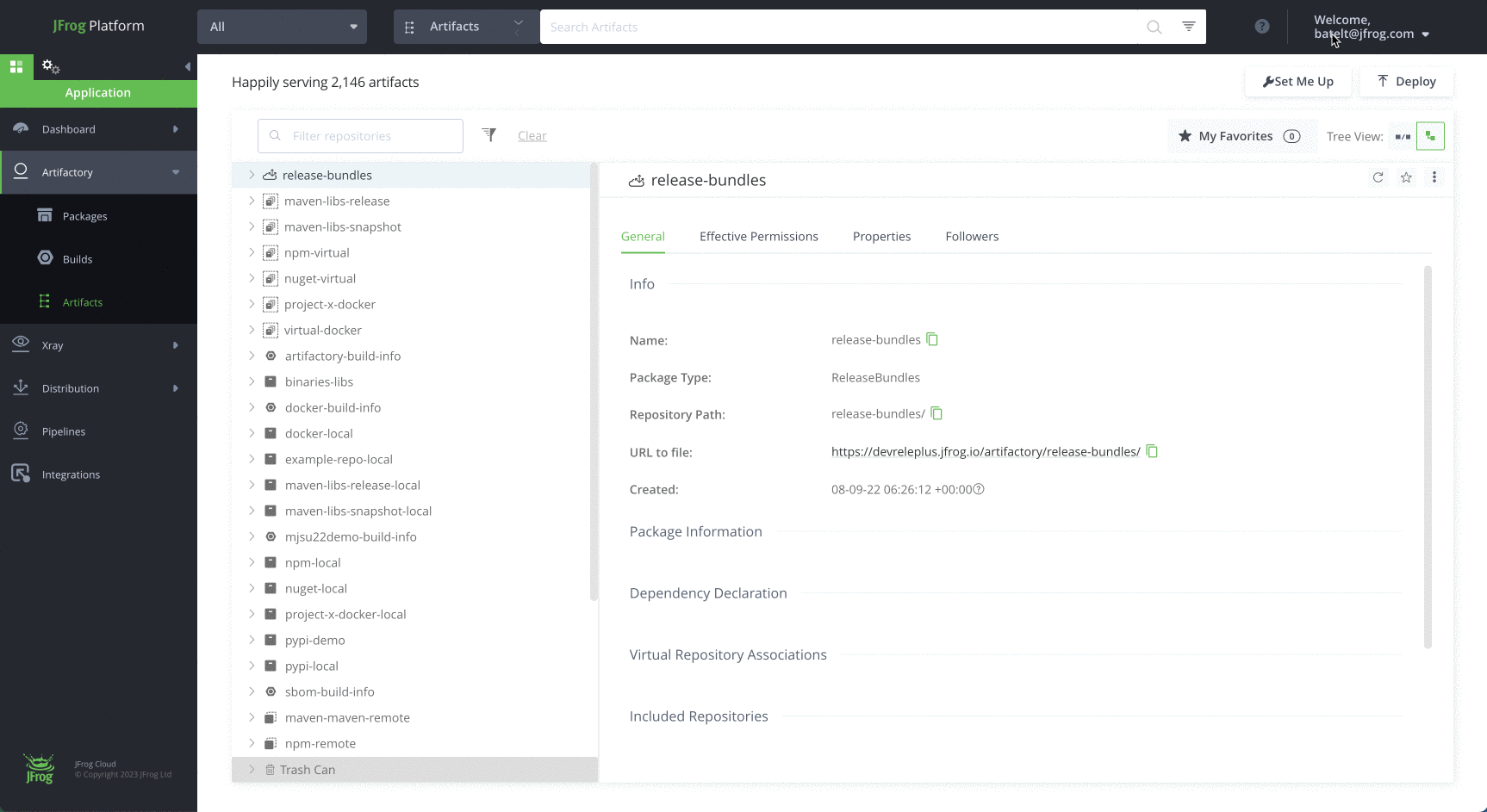 PyPi repository in JFrog Platform