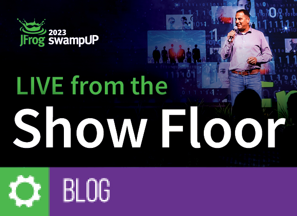 JFrog swampUP 2023 live from show floor