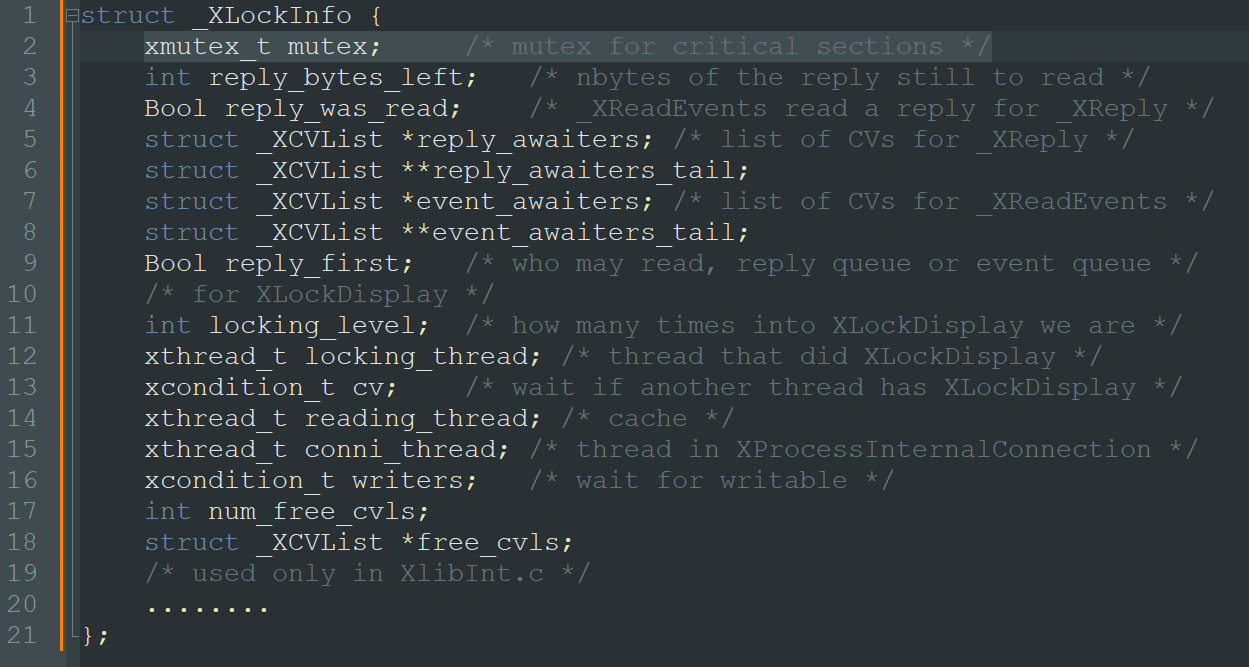 XLockInfo