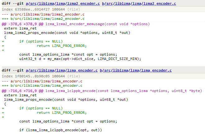 Add Parameter Validation to LZMA and LZMA2 encoders