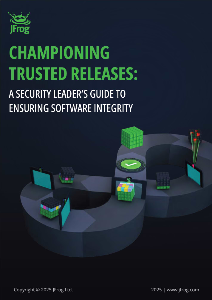 JFrog Security Leader's Guide to Ensuring Software Integrity - Cover image