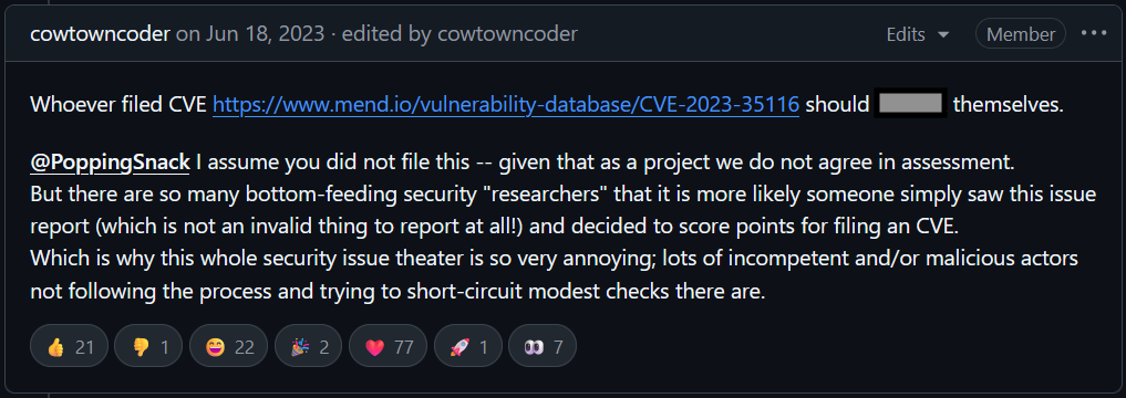 Vulnerability or not a Vulnerability - image6
