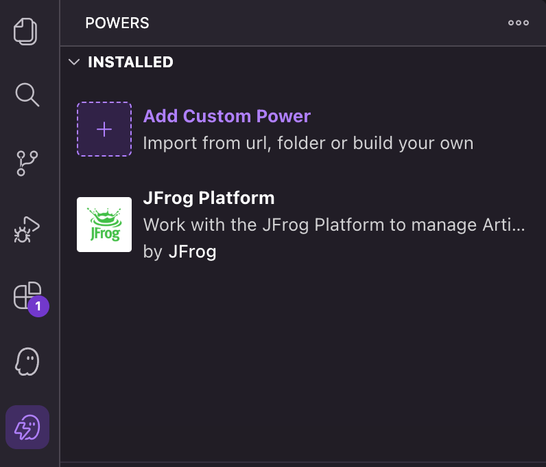 JFrog for Kiro - image5