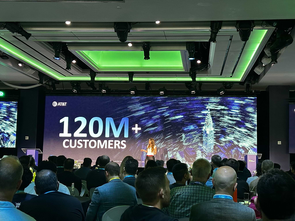 Rinat Zilberstein, AT&T on stage